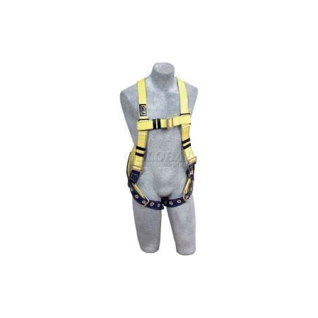 3M Dbi-Sala 3M DBI-SALA Delta Resist Coated Vest Harness, Back D-Ring, Tongue Buckle 1110990